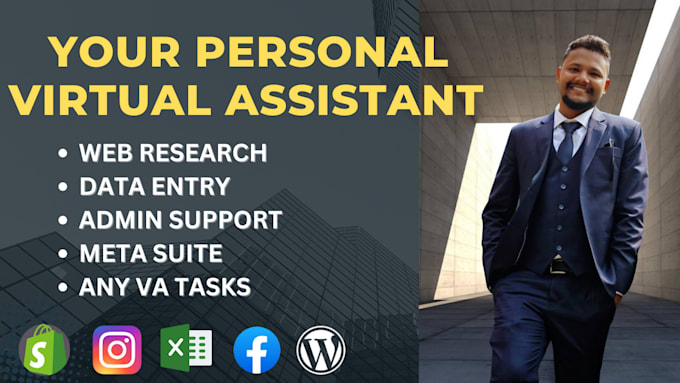 Gig Preview - Be your personal administrative virtual assistant