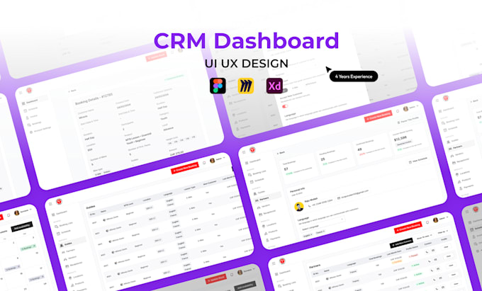 Gig Preview - Design webapp, saas, and CRM dashboard uiux in figma