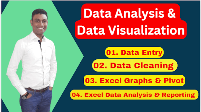 Gig Preview - Do data entry, analysis, visualization, reporting, presentation