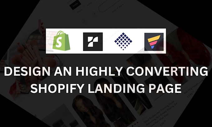 Gig Preview - Clone a 7 figure shopify landing page one product store by replo gempage pagefly