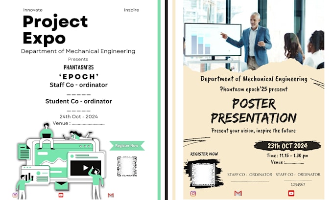 Gig Preview - Craft professional engaging poster designs