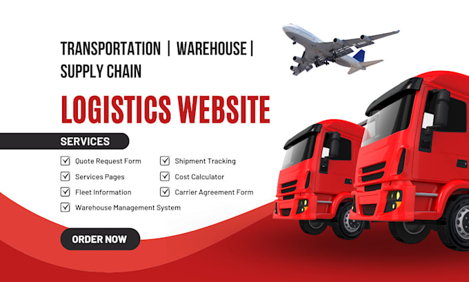 Gig Preview - Build a logistics, courier, dispatch website using wordpress