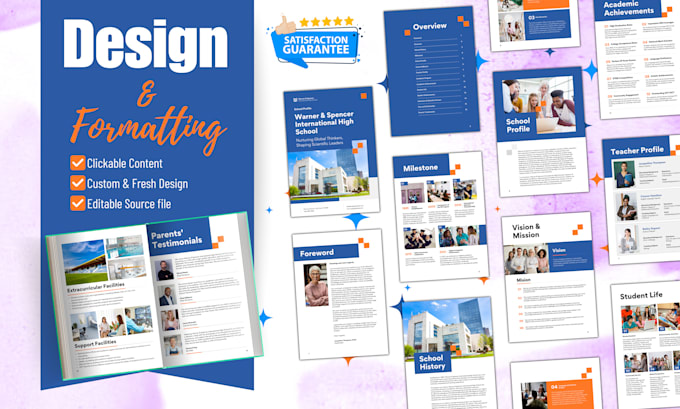 Gig Preview - Design your PDF lead magnet ebook or catalog in canva