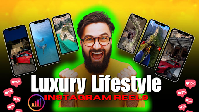 Gig Preview - Create engaging luxury lifestyle vlogs and travel reels for instagram