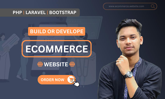 Gig Preview - Design and develop ecommerce online store website