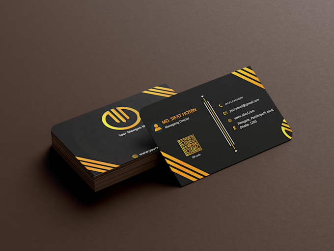 Gig Preview - Do eye catching perfect business card for your business