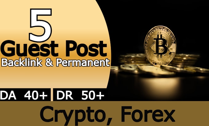 Gig Preview - Do guest posts on crypto blogs