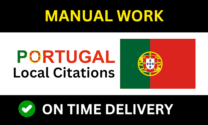 Gig Preview - Do top portugal 150 local citations seo and directory submission