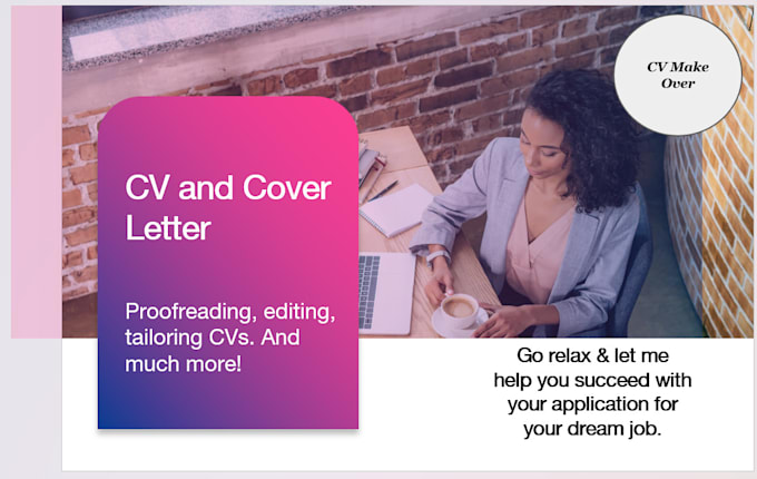 Gig Preview - Review and draft your CV and cover letter