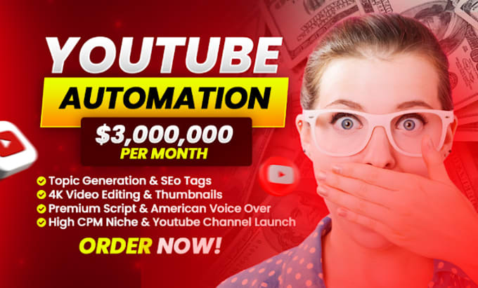 Gig Preview - Setup youtube automation channel business and create cash cow videos for you