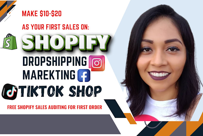 Bestseller - do complete shopify dropshipping marketing, tiktok shop ads, boost shopify sales