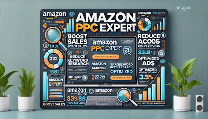 Gig Preview - Amazon PPC expert increase sales lower acos ad PPC campaigns