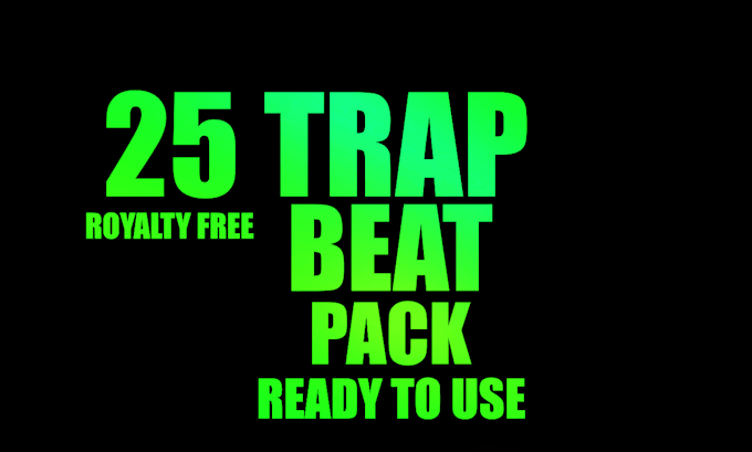 Gig Preview - 25 trap beat pack