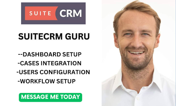 Gig Preview - Install and confugure your suitecrm sugarcrm