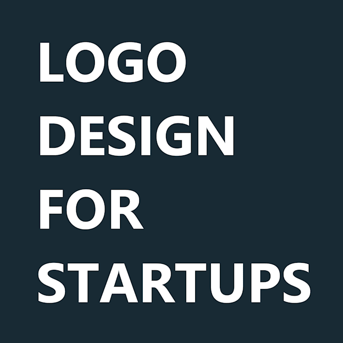 Gig Preview - Do logo design for your startup