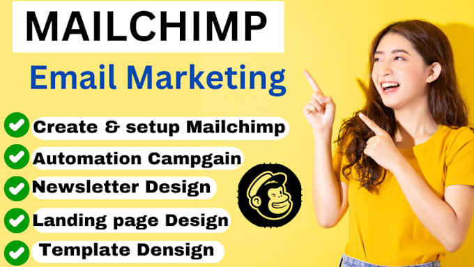 Gig Preview - Design mailchimp template , email marketing ,newsletter and automation campaign