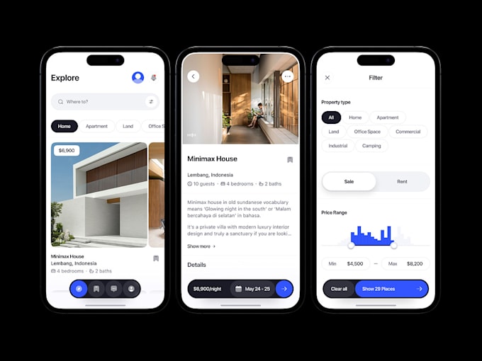 Gig Preview - Build real estate app, property management app, and real estate website