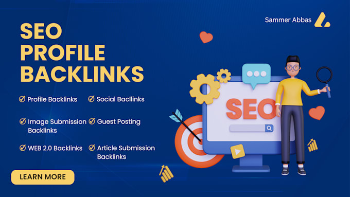 Bestseller - create high authority manual profile backlinks