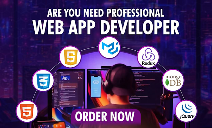 Gig Preview - Design and develop your web application as a expert mern stack web developer