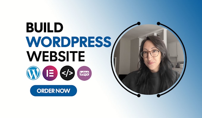 Gig Preview - Build beautiful wordpress website development and wordpress website design