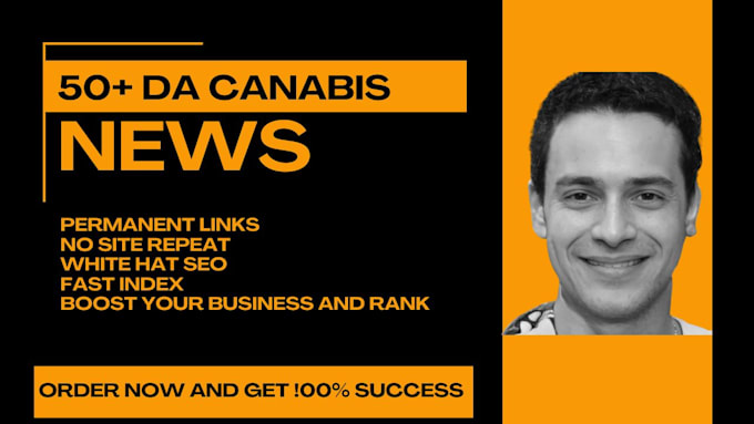 Bestseller - build high da white hat dofollow cbd cannabis marijuana guest post seo backlink