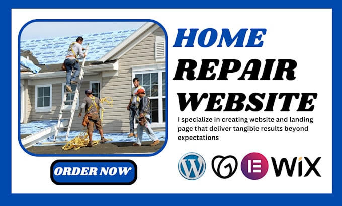 Bestseller - design home repair website home decoration, home remodeling wordpress website