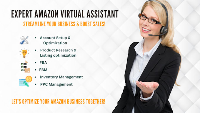 Gig Preview - Be amazon virtual assistant for product research, listing optimization fba fbm