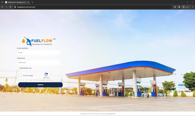 Gig Preview - Build petroleum website filling station website for your company