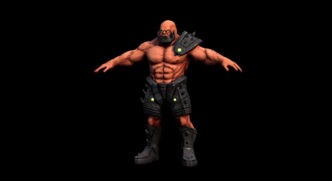 Gig Preview - Model fantasy character, cinematic model,cc4,uv mapping,stylized character model