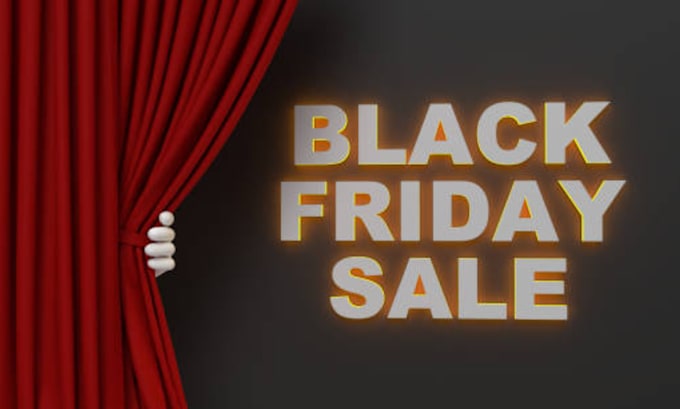 Gig Preview - Do creative black friday, cyber monday, holiday sale banners, social media posts