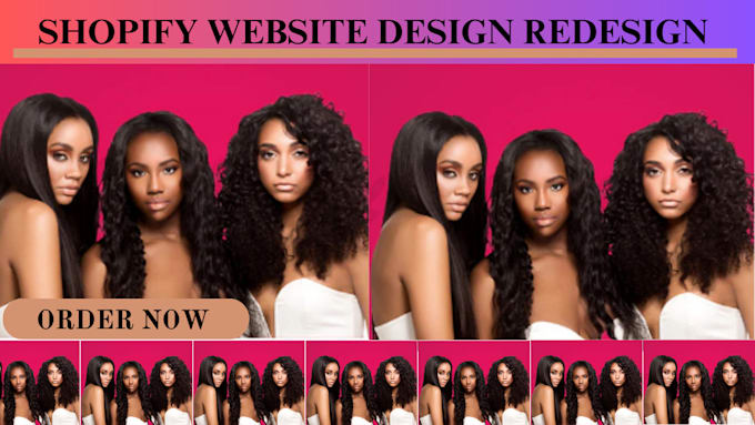 Gig Preview - Set up store design shopify website redesign, website design redesign store