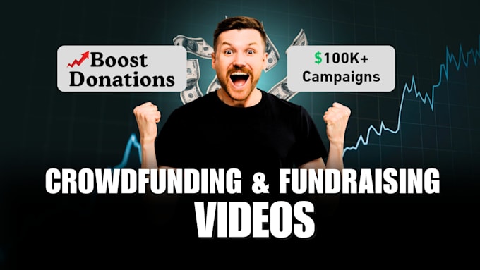 Gig Preview - Create engaging crowdfunding or fundraising videos