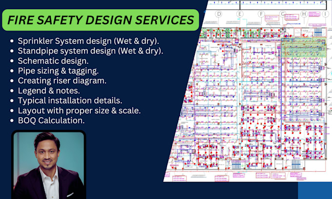 Bestseller - design fire protection sprinkler system drawings as per nfpa standards