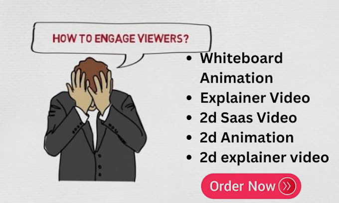 Gig Preview - Do 2d whiteboard explainer video animation, 2d saas explainer video 2d animation