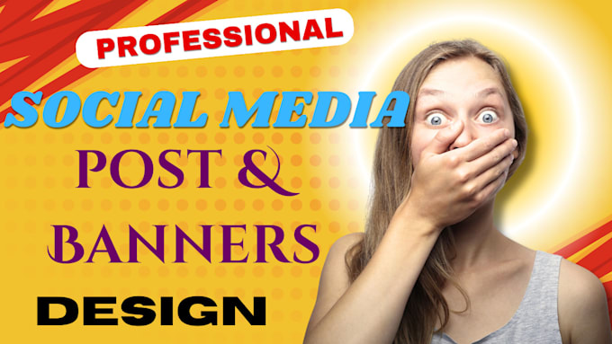 Bestseller - professional social media post design and banner design