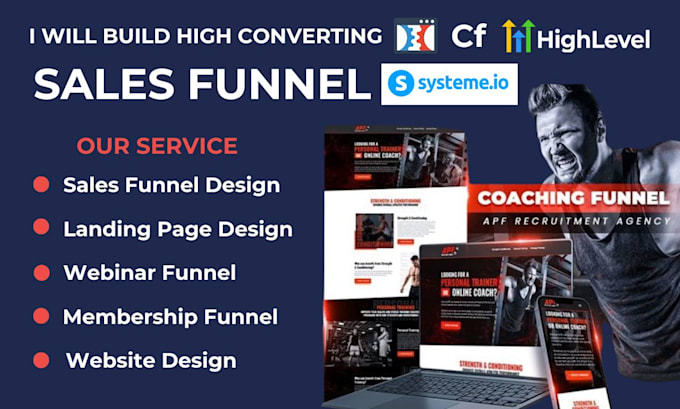 Gig Preview - Build gohighlevel website, gohighlevel funnel, ghl landing page, ghl automations