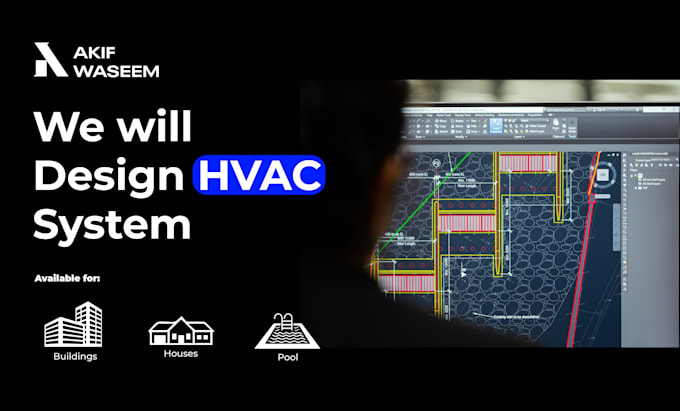 Gig Preview - Design full hvac system hap calculation heating cooling ventilation of building