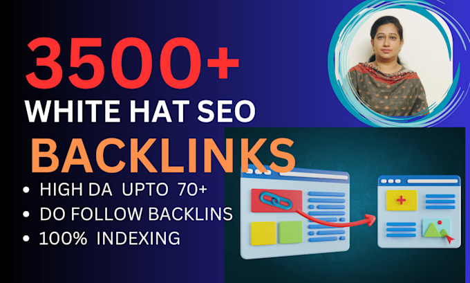 Gig Preview - Do contextual  white hat do follow high da  SEO   backlinks