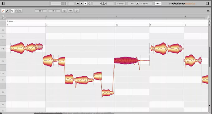 Gig Preview - Manually tune, edit and clean your vocals