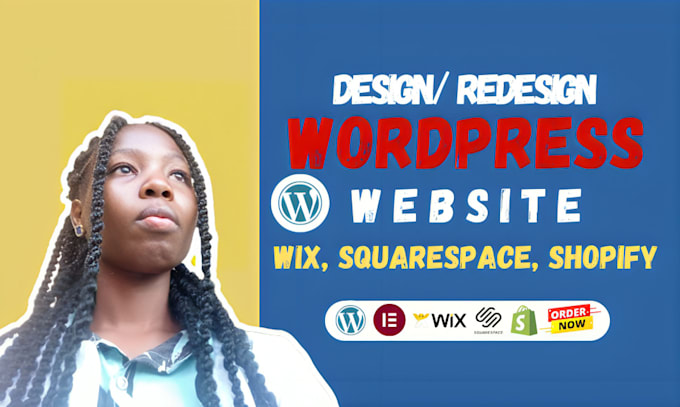 Gig Preview - Convert fix clone wordpress website design squarespace godaddy to wix ecommerce