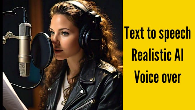 Gig Preview - Create text to speech ai realistic voiceover for your videos