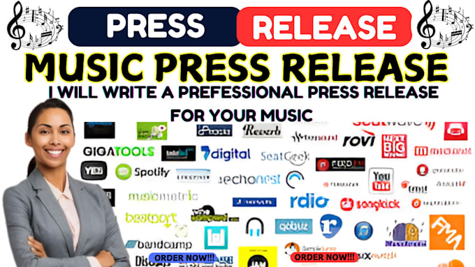 Gig Preview - Write and publish a professional press release for your music