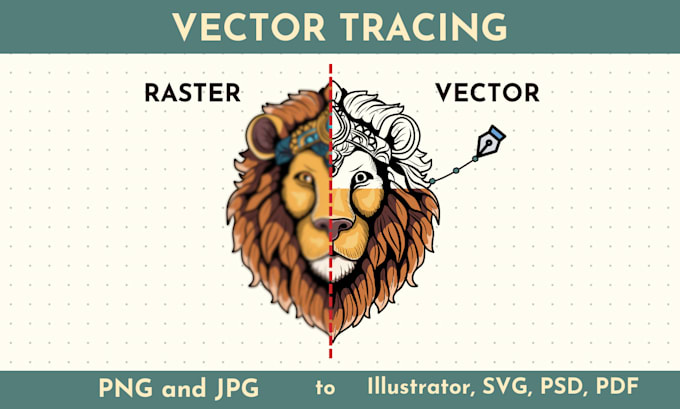 Gig Preview - Convert images to vector graphics