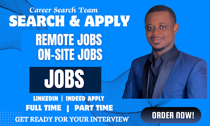 Gig Preview - Search and apply remote job applications or find online jobs