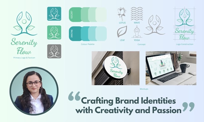 Gig Preview - Design a brand identity, brand style guide and modern logo