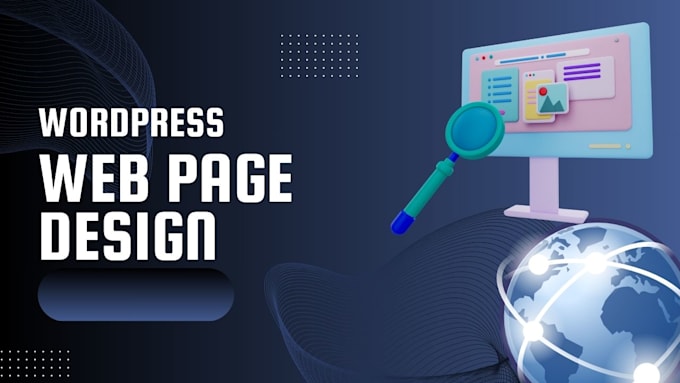 Gig Preview - Design a web pages for your website for the business