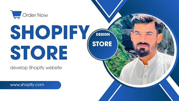 Gig Preview - Design profitable shopify website or shopify store