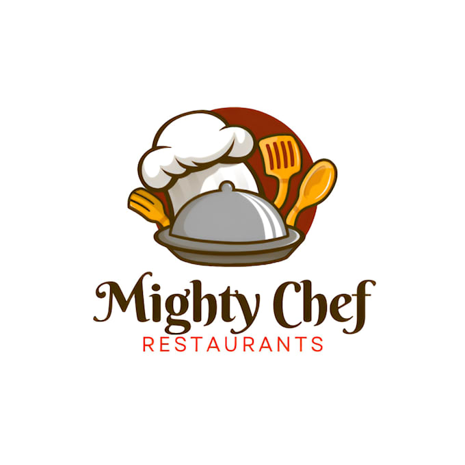 Gig Preview - Create food logo for your restaurant, cafe, BBQ, food truck