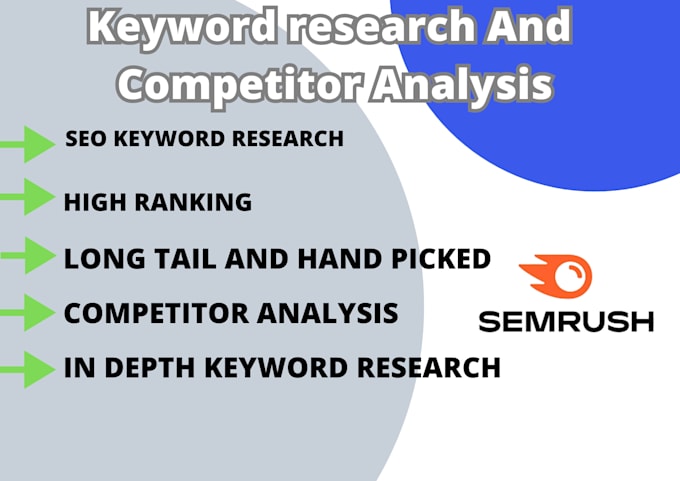 Bestseller - do best SEO keyword research and competitors analysis