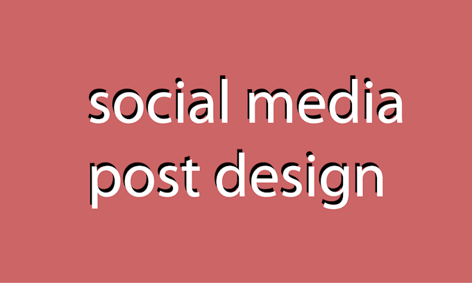 Gig Preview - Design attractive social media post deisgn